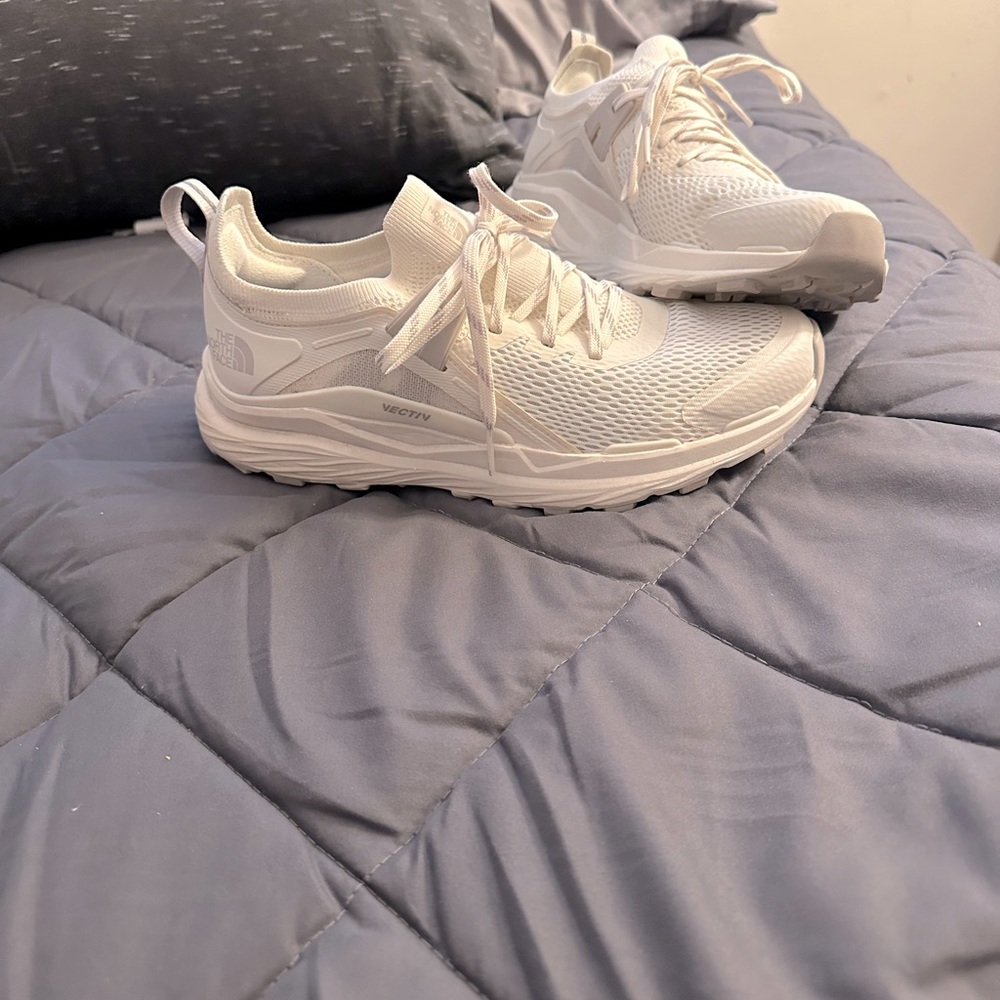 North face hiking shoes.